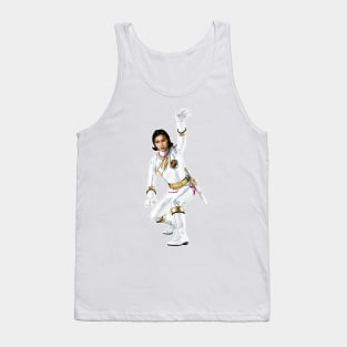 Power Rangers Wild Force White Tank Top